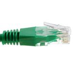 Cable de red ethernet Cat. 6 UTP de 20 m de color verde - RJ03000 - 03