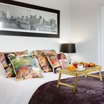 Bandeja para cama 55 x 35 x 5 cm plegable de madera de teca certificada - KZ11400 - 04