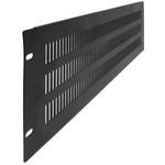 Panel de rejilla de 4U para armario rack 19" Tapa de ventilación negra - RM02900 - 05