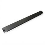 Panel ciego de 1U para armario rack 19" Tapa metal negra a presión - RM07500 - 05