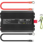 Inversor eléctrico onda modificada 12V a 220V de 2000W USB - CA06600 - 02