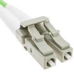 Cable de fibra óptica OM5 multimodo duplex 50µm/125µm LC/PC a LC/PC 100Gb de 2 m - GC06300 - 02