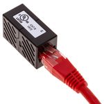 Acoplador empalme de cable UTP categoría 6 RJ45 hembra a RJ45 hembra - RD08100 - 02