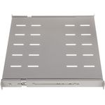 Bandeja telescópica ajustable para armario rack 19" de 1U y fondo 450mm blanco - RZ02600 - 02