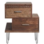 Pies para mesa y mueble Patas en acero 2 varillas 71 cm negro 4-pack - IN09300 - 04