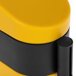 Fijación de pared negro amarillo con 5m de cinta retráctil roja - BB02800 - 06