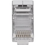 Conector FTP Cat.6 RJ45 macho para crimpar a cable 100-pack - RH01600 - 06