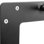 Pies para mesa y mueble Patas en acero 2 varillas 41 cm negro 4-pack - IN05300 - 08