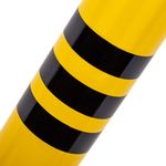 Pilona bolardo de acero con base clavada removible 76x600mm - SQ01100 - 08