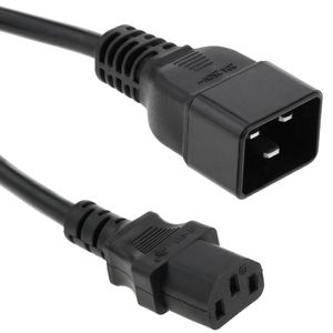 Cable de alimentación eléctrico IEC-60320 5m C13 a C20 de 3x1.5mm 5m
