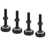Pie de nivelación M10 para rack mural Lanberg 4 pack - WO10100 - 01
