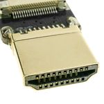 Cable vídeo HDMI plano FPV 20 cm A-macho a micro D-macho - HG08400 - 02