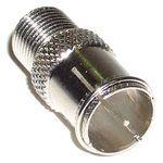Conector F Hembra a F Macho sin Rosca - TF02900 - 02