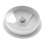 Lote de 20 pasacables redondo para encastrar en mesa de color blanco y diámetro 53 mm - KE09100 - 04