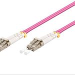 Cable Fibra Óptica OM4 DX 50/125 LC-LC UPC Violeta - RL 5450 - 02