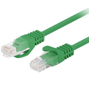 Cable de red ethernet Cat. 5e UTP de 1 m de color verde PCU5-10CC-0100-G