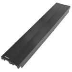 Panel ciego de 2U para armario rack 19" Tapa negra Lanberg AKP-1402-B - RM12500 - 01