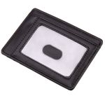 Cartera de cuero anti-RFID/NFC en color negro - BC10300 - 02