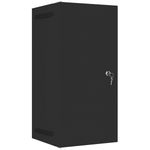 Armario Rack mural 10" 12U F310 280x310x603mm pared desmontado DIY negro Lanberg - TR18200 - 01