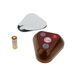 Pulsador emisor transmisor para sistema de llamada inalámbrico 500m 4 teclas - QI02400 - 02
