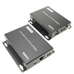 Extensor HDMI UltraHD 4K 2K FullHD 1080p Cat.5e Cat.6 compatible con HDBaseT HDBT 70m - Tx y Rx - HB04100 - 01
