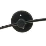 Lámpara con jaulas largas para 10 bombillas de rosca E27 vintage con cable de 3m - NT07600 - 07