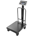 Balanza industrial de plataforma 40x50 cm báscula 200 Kg con ruedas - BV06200 - 01