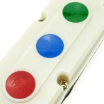 Caja de control con 3 pulsadores momentáneos 1NO 1NC LA5821-1 - TG02300 - 03