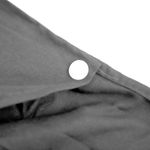 Saco de dormir de viaje 115 x 210 cm microfibra gris - CO13100 - 05
