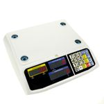 Balanza mostrador de sobremesa con bandeja de 300x205 mm Báscula de tienda de 30 Kg - BV08400 - 03