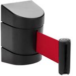 Fijación de pared de plástico con 2m de cinta retráctil roja - BB02700 - 01