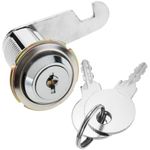Cerradura de leva de 37mm x M18 con llave plana - KY01500 - 01