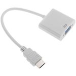 Conversor HDMI a VGA cable de 15 cm blanco - HC07400 - 02