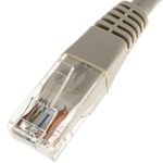 Cable de red ethernet Cat. 5e UTP de 0,5 m de color gris - RL05200 - 06