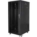 Armario Rack 19" de pie 27U F800 600x800x1431mm negro Lanberg - WL52400 - 06