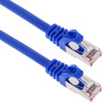 Cable de red ethernet Cat. 6a FTP de 0,5 m de color azul - LJ21200 - 01