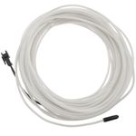 Cable electroluminiscente blanco-azul de 5mm en bobina 10m de cable conectada a 220VAC - NW05600 - 01