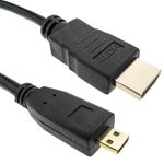 Cable HDMI tipo A 1.4 macho a HDMI tipo D macho de 3 m - HG06300 - 01