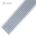 Cinta para persiana de nailon gris y blanco de 22mm x 6m - BS20200 - 02