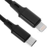 Cable de Carga 3 en 1 USB-A 2.0 macho a conectores USB tipo C macho Micro USB macho y conector compatible con Apple - UH12100 - 06