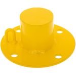 Pilona bolardo de acero con base clavada removible 76x600mm - SQ01100 - 09