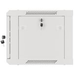 Armario Rack mural 19" 6U F450 600x450x379mm pared desmontado DIY blanco Lanberg - WK31600 - 09