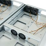 Caja ATX rack19 1U F545 4x3.5 para 2 Atom Mini-ITX extraible de RackMatic - CK08100 - 06