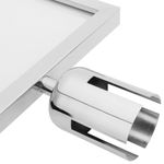 Portacarteles A4 color plata para poste separador - BB04400 - 07