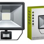 Proyector LED 50W 4000K con sensor de movimiento IR IP44 - SW 3025 - 01