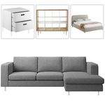 Pies cuadrados para mesa y mueble. Patas en acero negras de 10cm 4-pack - IO05200 - 03