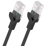 Cable de red ethernet Cat. 5e UTP de 10 m de color negro PCU5-10CC-1000-BK - RL14300 - 05
