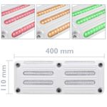 Baliza LED de señalización vial para suelo con función semáforo IP68 - SM06100 - 02