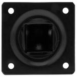 Pies cuadrados para mesa y mueble. Patas en acero negras de 10cm 4-pack - IO05200 - 04