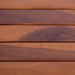 Mesa redonda 66 cm plegable para jardín exterior de madera de teca certificada - KZ12100 - 06